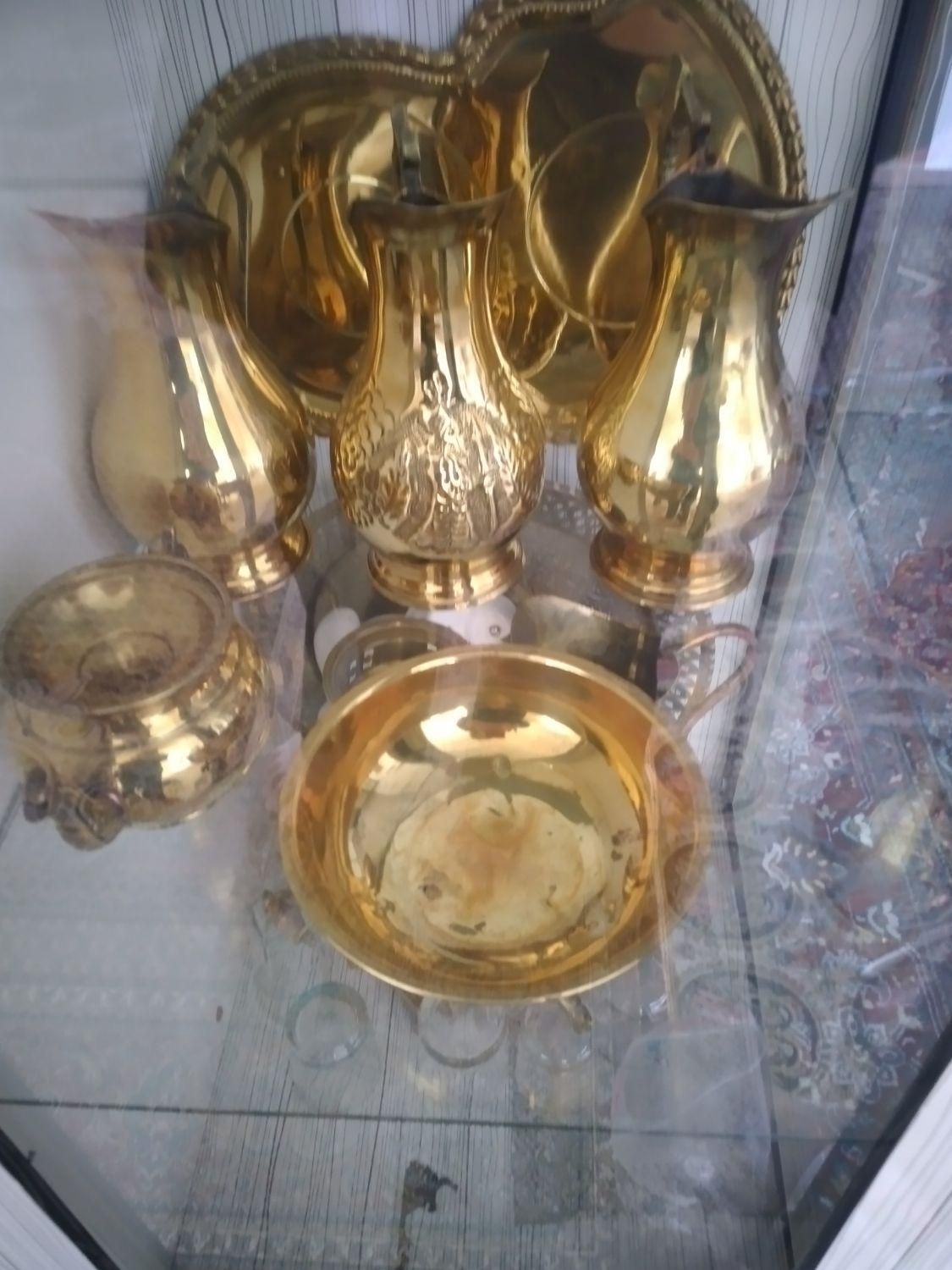 وسایل سماور برنز در حد نو|سماور، چای‌ساز، قهوه‌ساز|اردبیل, |دیوار