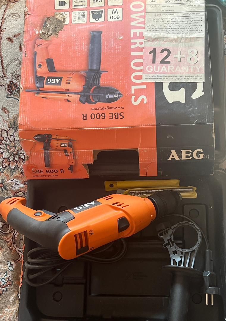دریل AEG نو ۶۰۰ وات سه نظام اتومات جنس اصلی|ابزارآلات|مشهد, کوثر|دیوار