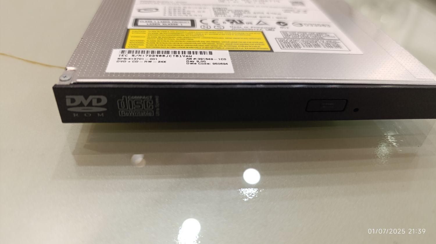 دی وی دی DVD و CDسی دی رایتر  لب تاپ HP اصل نو|قطعات و لوازم جانبی رایانه|تهران, ستارخان|دیوار