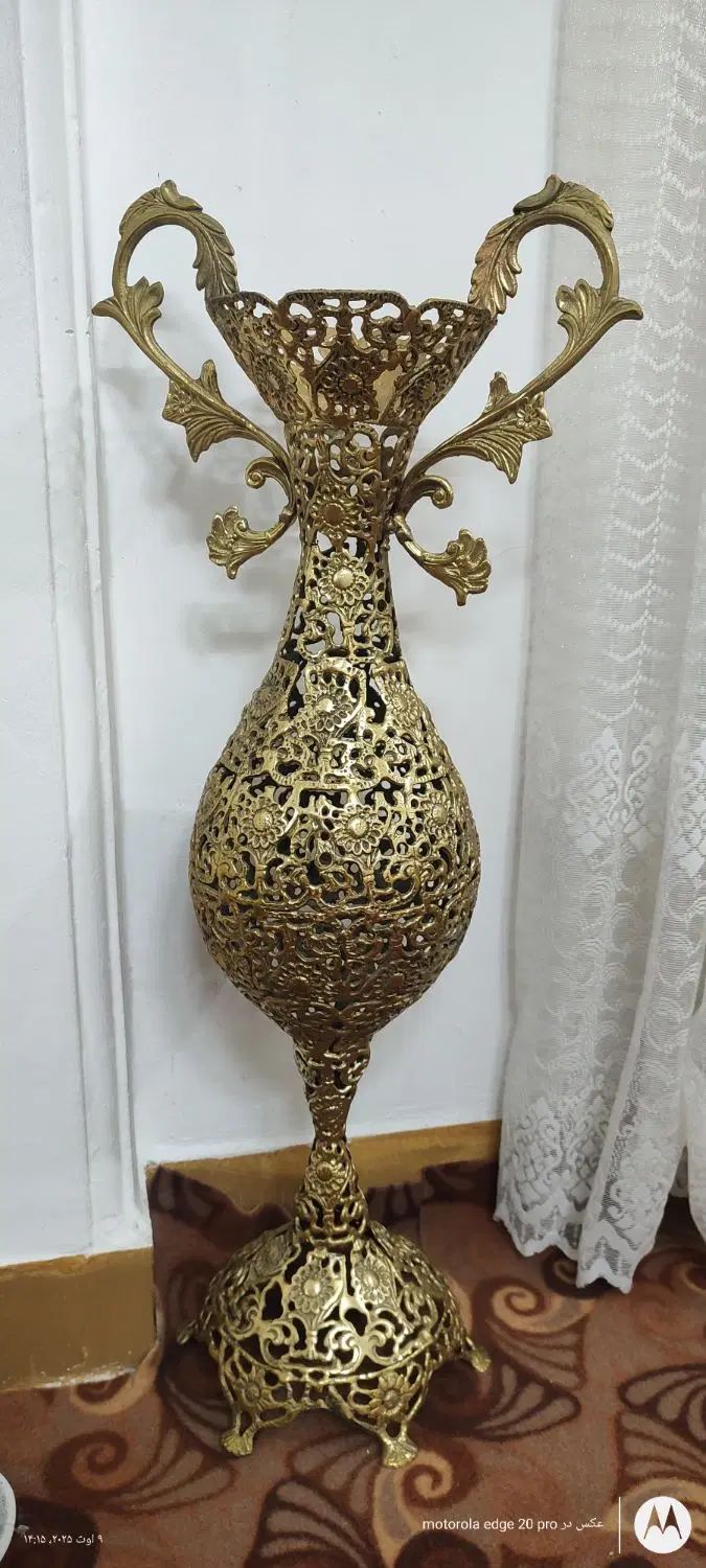 گلدان برنز|صنایع دستی و سایر لوازم تزئینی|تهران, تاکسیرانی|دیوار