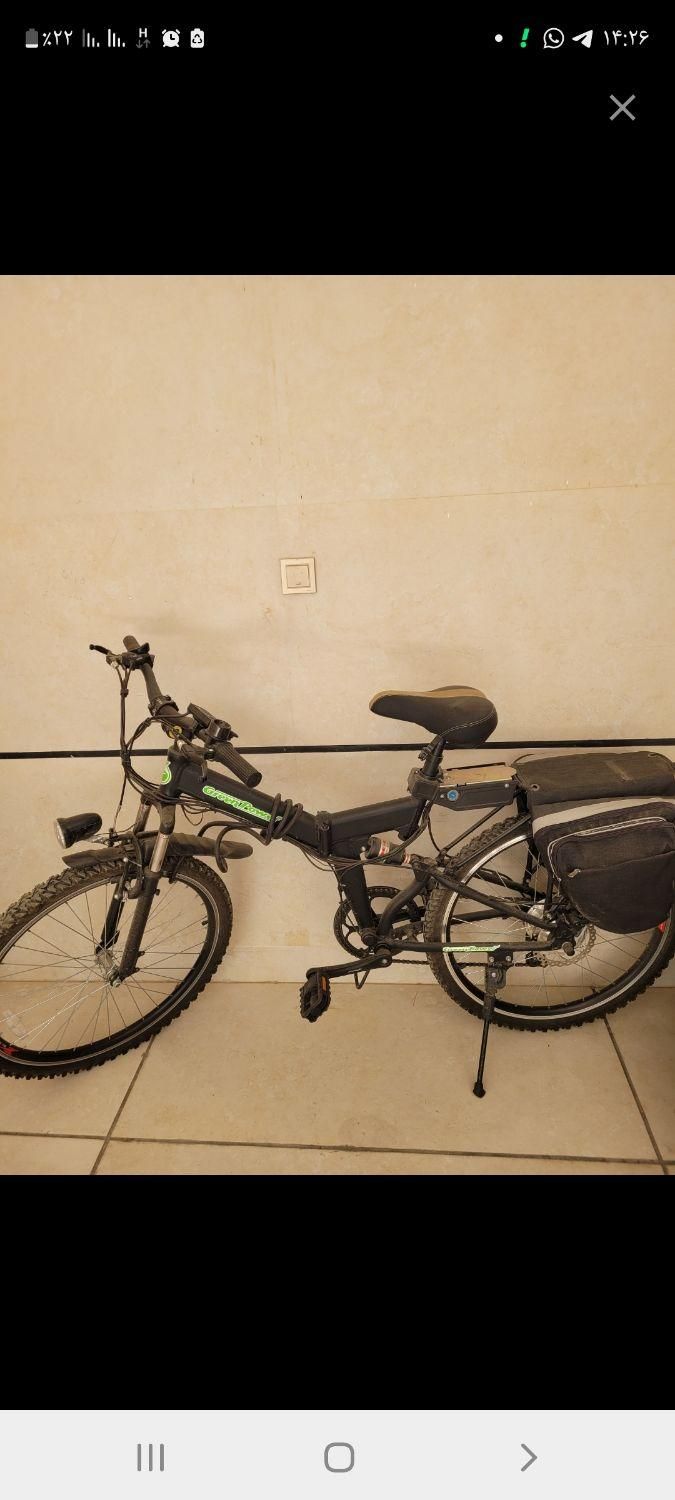 دوچرخه برقی تاشو دنده ای خارجی|دوچرخه، اسکیت، اسکوتر|اصفهان, شهید رجایی|دیوار