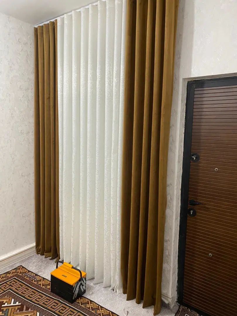 پرده پرده آماده تصویر اول میل پرده هم داریم|پرده، رانر، رومیزی|اهواز, شریعتی جنوبی|دیوار