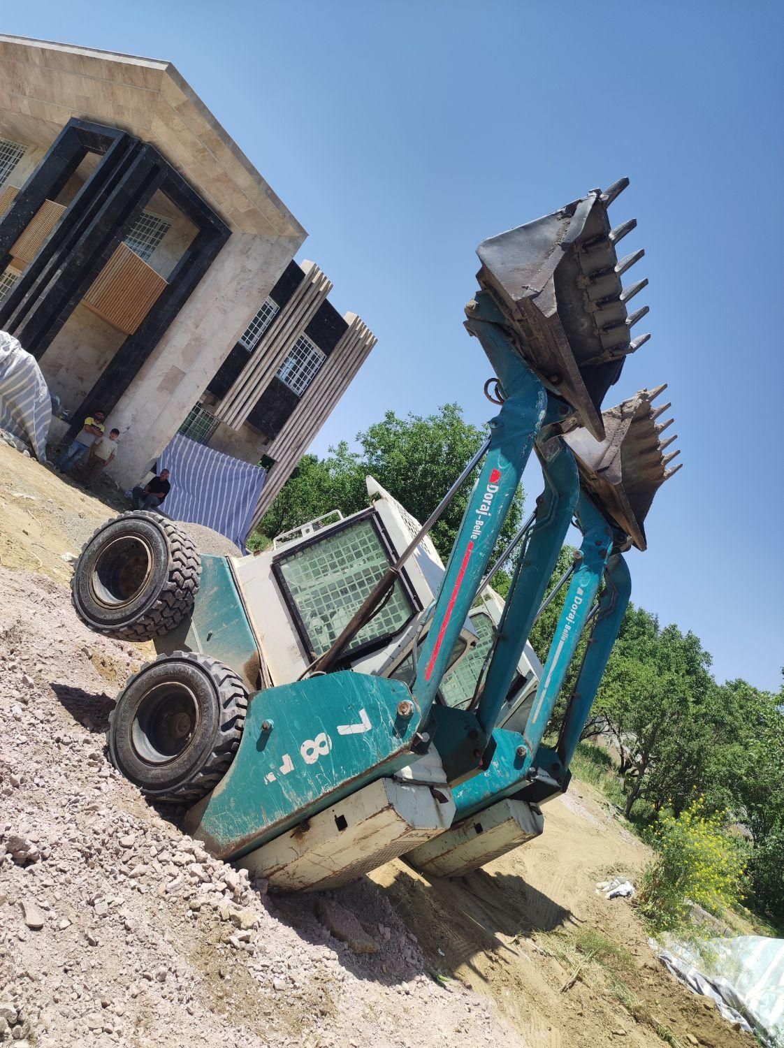 خاکبر داری بیل مکانیکی و مینی لودر بابکت|خدمات حمل و نقل|ارومیه, |دیوار