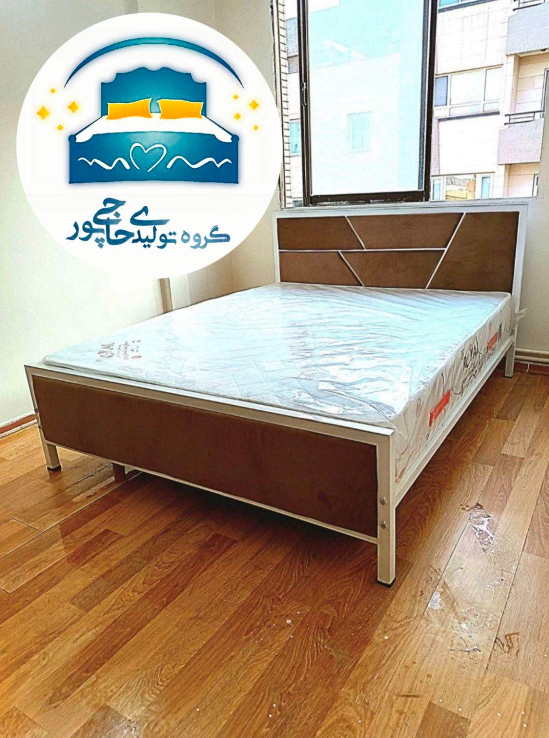 تخت خواب دو نفره حاجی پور(تختخواب۲دونفره)تشک گلبرگ|تخت و سرویس خواب|مشهد, حسین‌آباد|دیوار