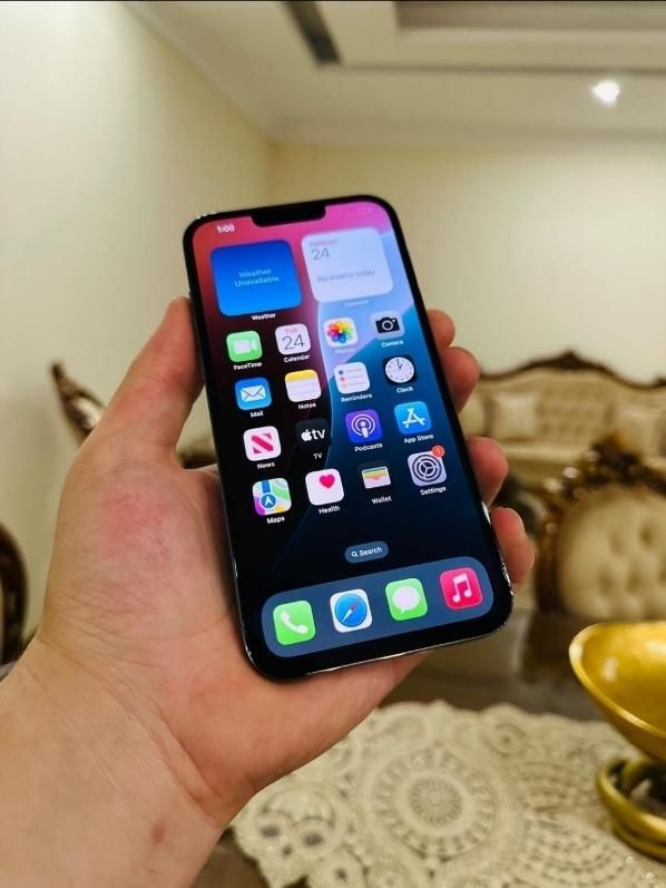 iPhone 13 Pro Max zaa پک اصلی|موبایل|رشت, پورسینا|دیوار