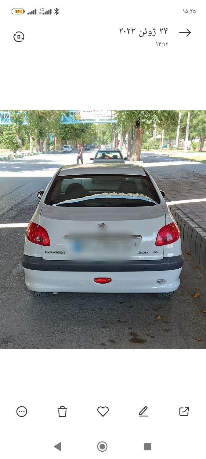پژو 206 SD V8، مدل ۱۳۹۶|خودرو سواری و وانت|کوهدشت, |دیوار