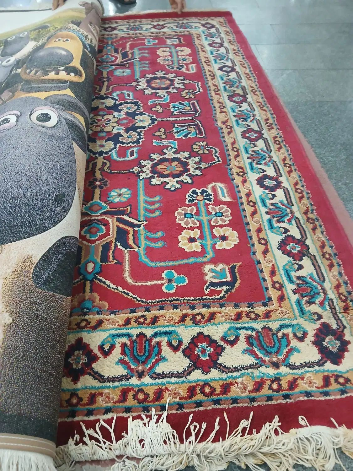 تعداد ۷ عدد قالیچه ماشینی ۲۲۵ در ۱۵۰|فرش|تهران, ستارخان|دیوار