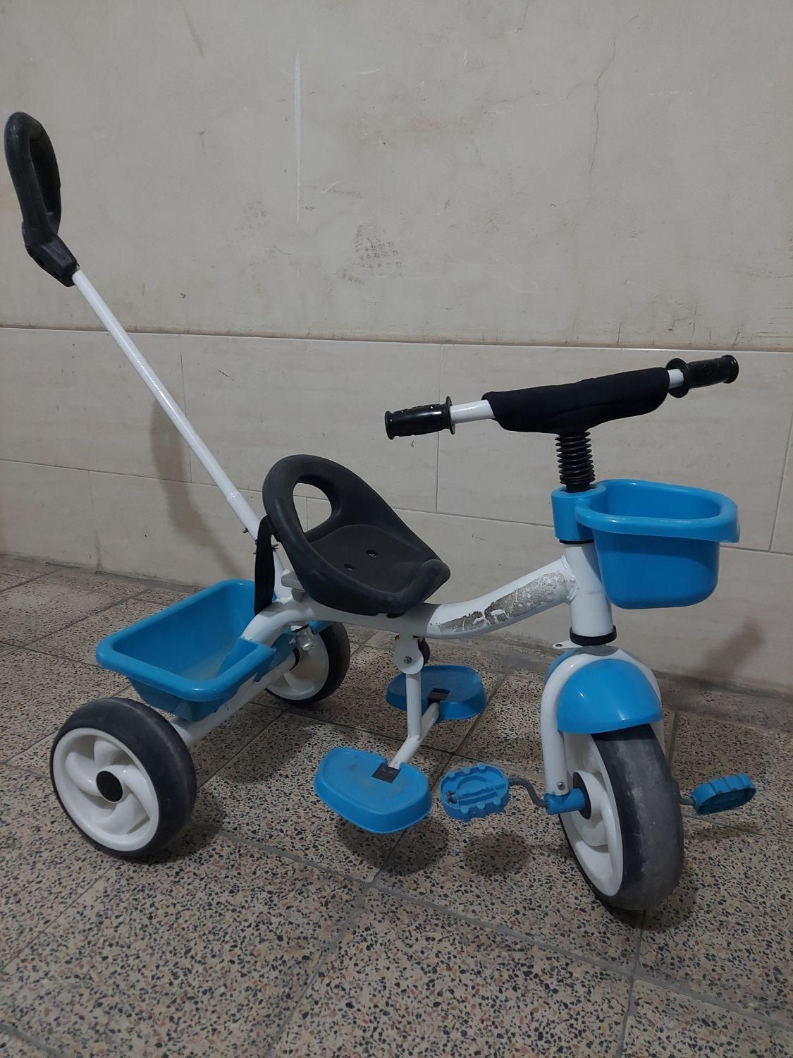 سه چرخه کودک تنه آهنی|دوچرخه، اسکیت، اسکوتر|اسلام‌شهر, شهرک مهدیه|دیوار