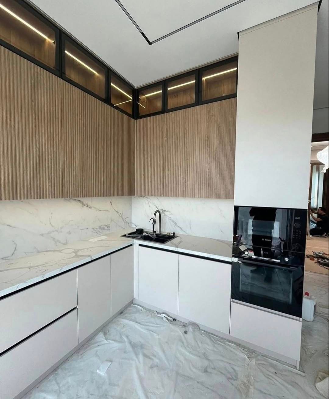 کابینت مدرن / سوپر مات antifinger|مصالح و تجهیزات ساختمان|اندیشه, اندیشه فاز ۴|دیوار