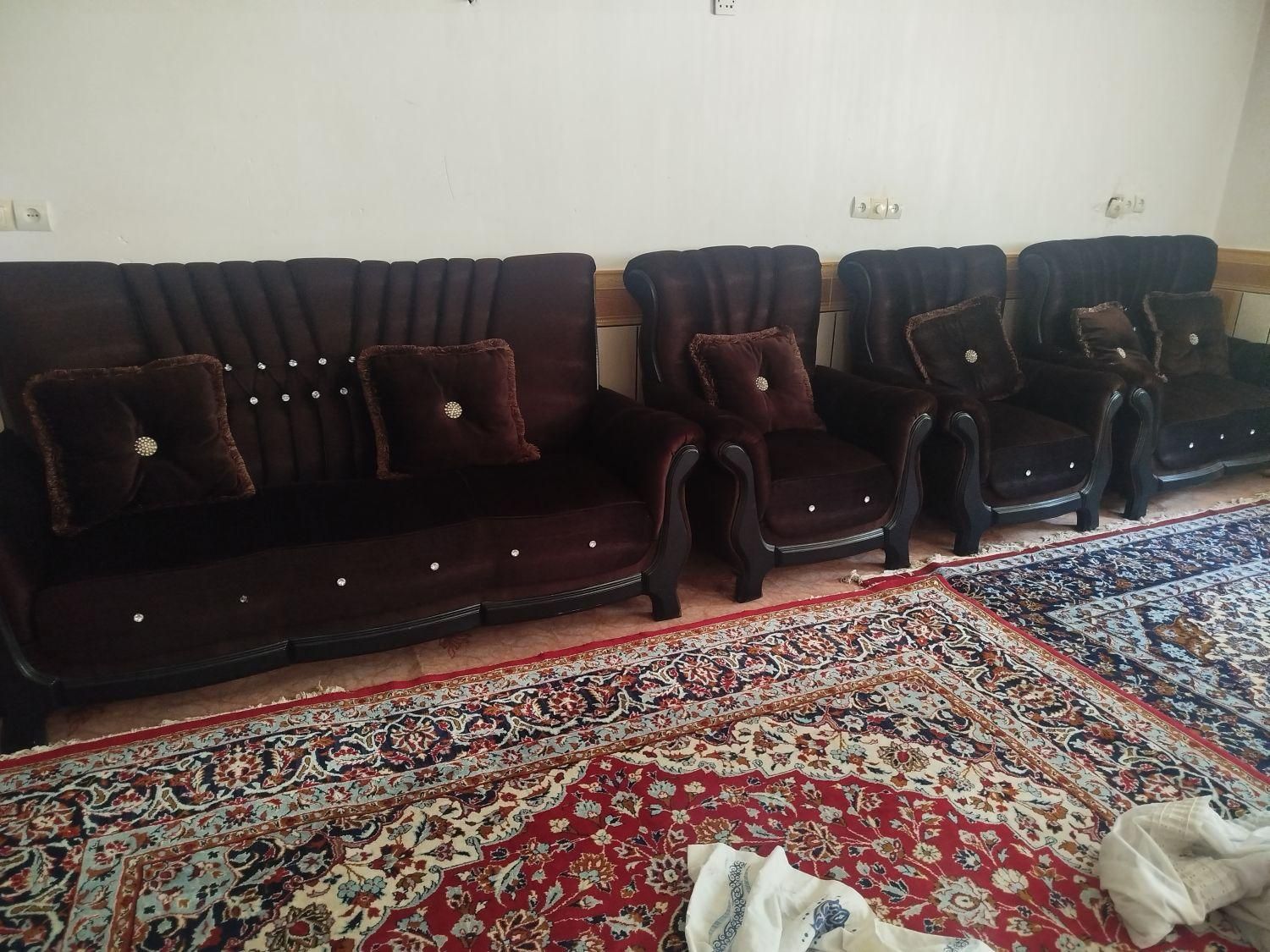 مبل 9 نفره کار نکرده|مبلمان خانگی و میز عسلی|شوشتر, |دیوار