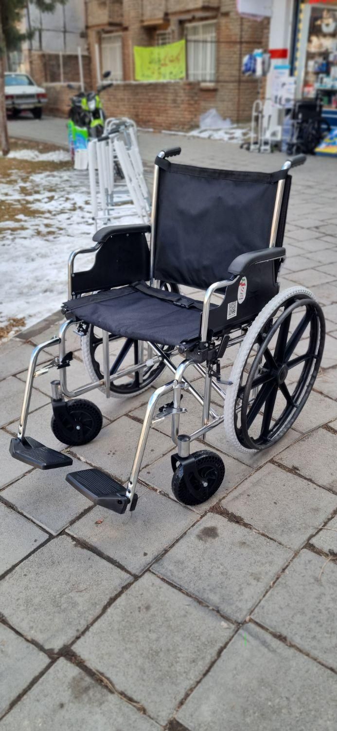 ویلچر تاشو JTS سایز بزرگ|آرایشی، بهداشتی، درمانی|ارومیه, |دیوار