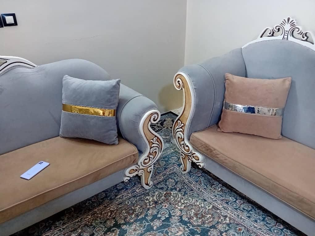 مبل کلاسیک در حدنو|مبلمان خانگی و میز عسلی|تهران, مسعودیه|دیوار