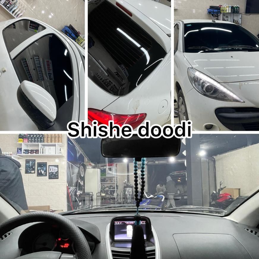 شیشه دودی سلفون چراغ|خدمات موتور و ماشین|سنندج, |دیوار