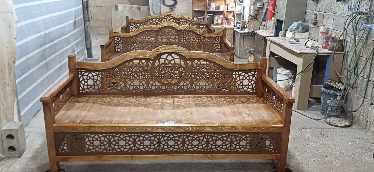 مبل و تخت سنتی s/80|مبلمان خانگی و میز عسلی|یاسوج, |دیوار