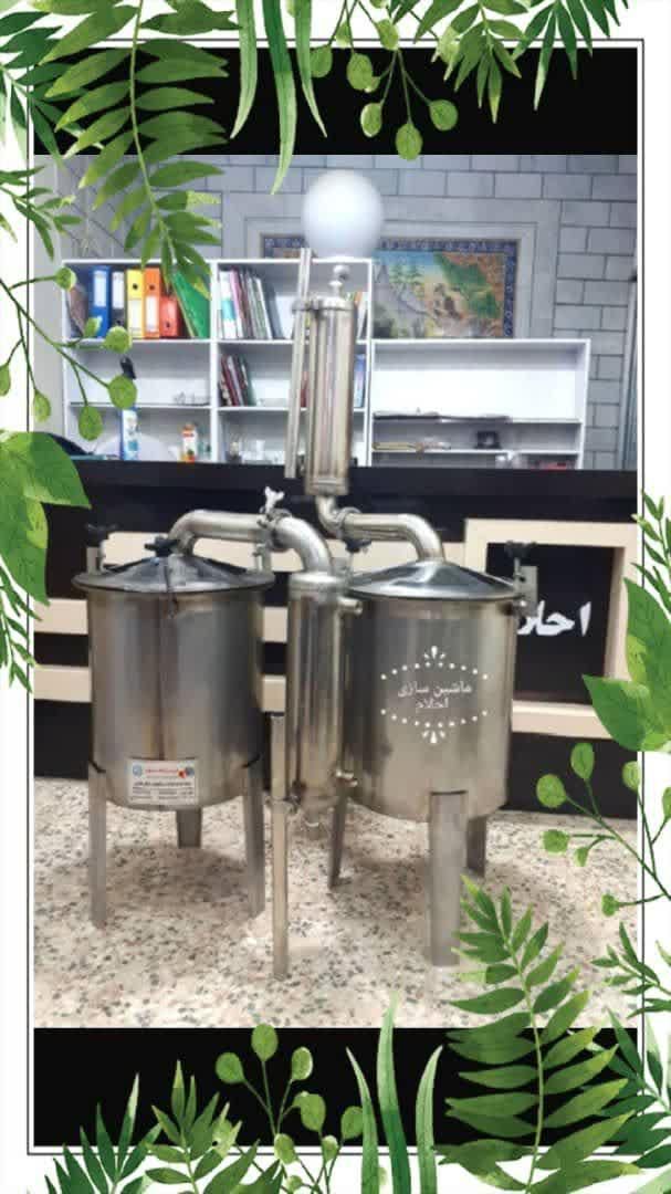 دستگاه گلاب گیری 100لیتری|ماشین‌آلات صنعتی|کاشان, ملا حبیب‌الله شریف|دیوار