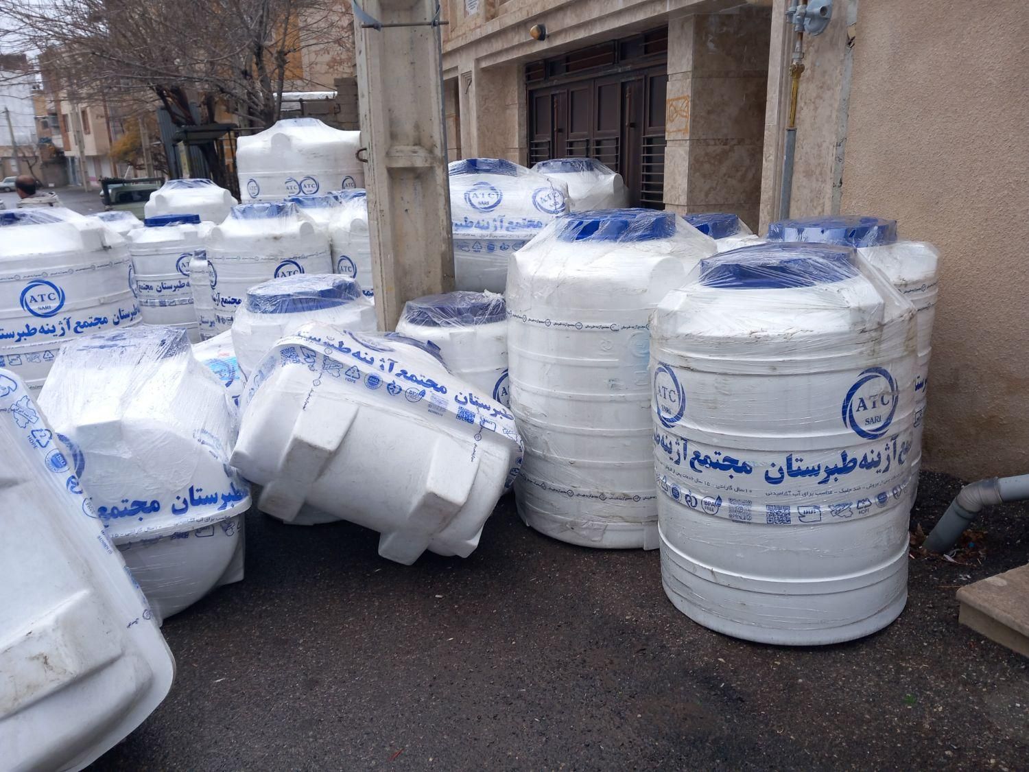 مخزن آب تانکر پلاستیکی|مصالح و تجهیزات ساختمان|ایلام, |دیوار