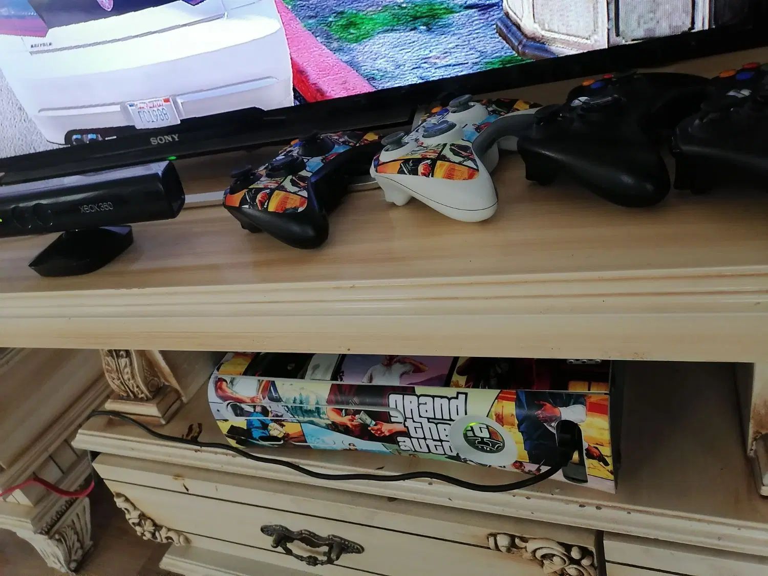 xbox 360 فول گیم پنج دسته با کینکت|کنسول، بازی ویدئویی و آنلاین|کرج, حسین‌آباد|دیوار