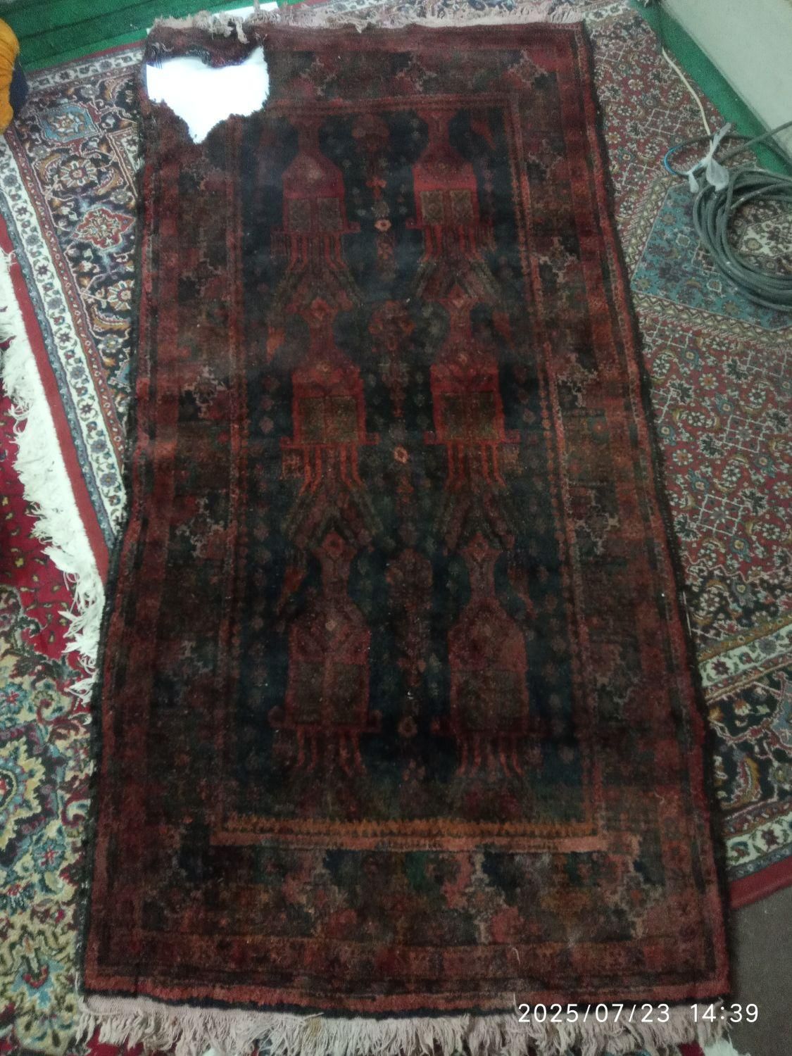 قالیچه دستباف|فرش|زاهدان, |دیوار