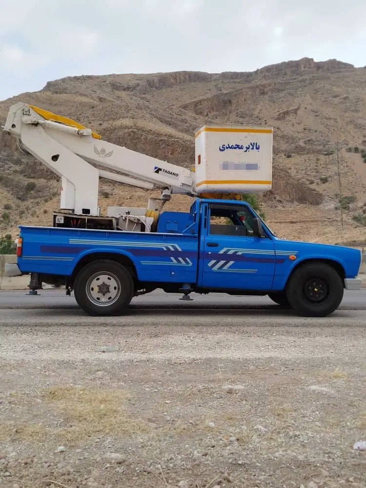 خدمات نیسان بالابر جرثقیل نیسانی ۱۲متری سبد دار|خدمات حمل و نقل|شیراز, شهرک فرهنگیان|دیوار