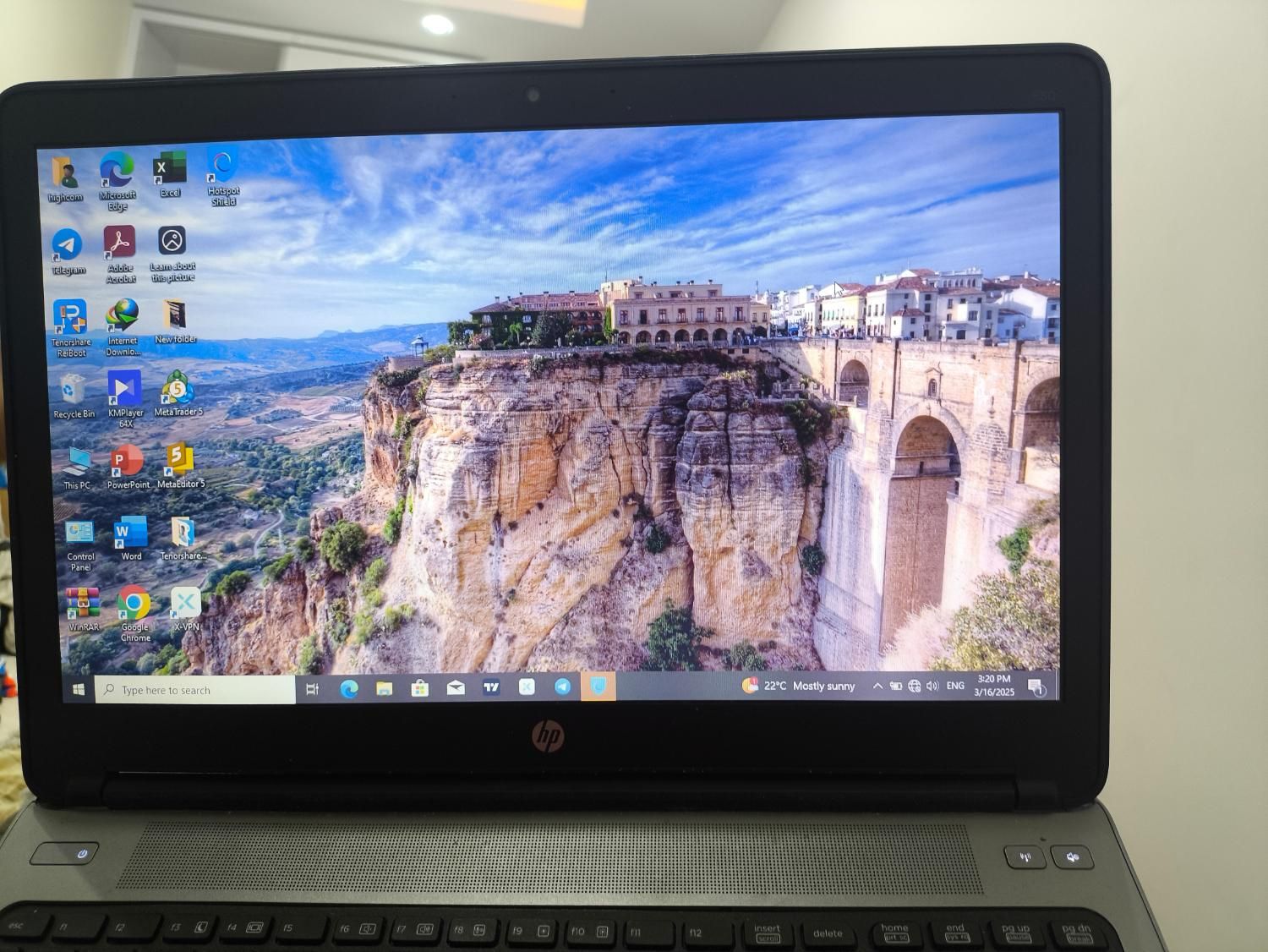 لپ تاپ hp مدل probook|رایانه همراه|تهران, دریاچه شهدای خلیج فارس|دیوار