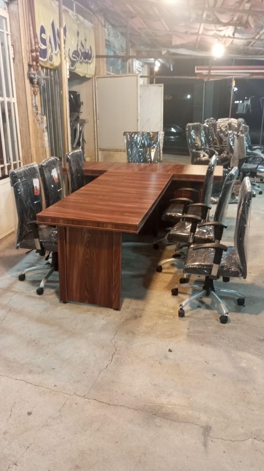 میز و صندلی کنفرانس امیران|مبلمان اداری|رشت, حومه رشت|دیوار