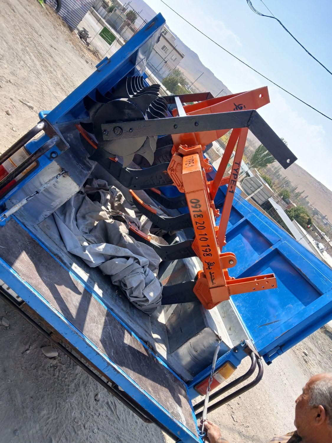 کد ۸۶۴۳۶ شخم چیزل از لیپر زیرشکن|چرخ خیاطی و ریسندگی|کازرون, |دیوار