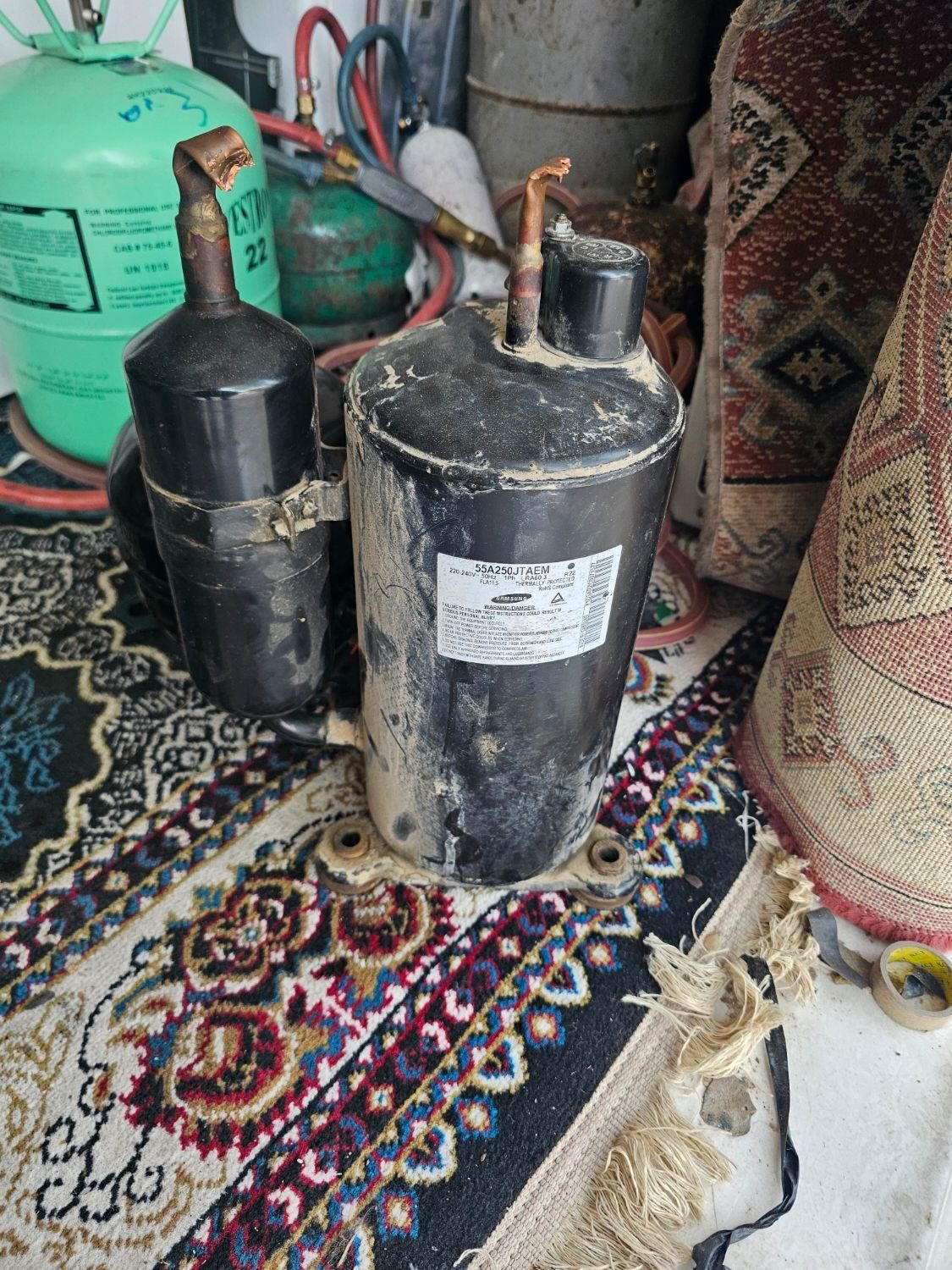 فروش خرید موتور کولر گازی وکولر گازی وتعمیرات|کولر گازی و فنکوئل|قم, کلهری|دیوار