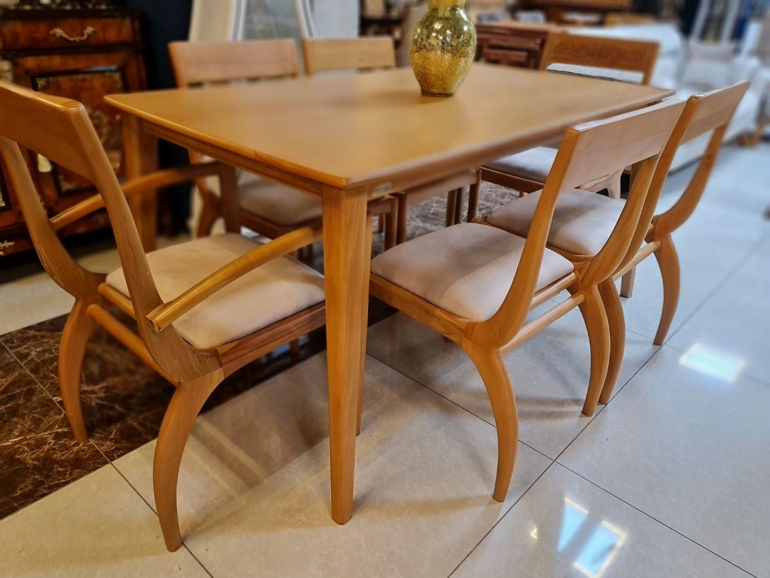 میز نهارخوری درنا میز غذاخوری،میز غذا خوری راش|میز و صندلی غذاخوری|ارومیه, |دیوار