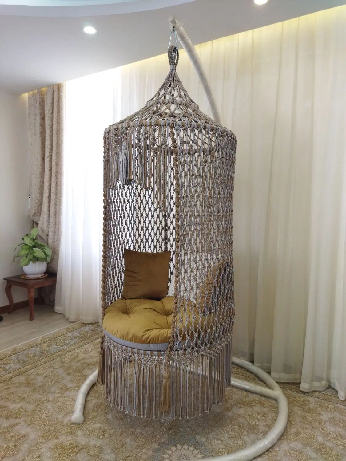 فروش محصولات مکرومه قیمت مناسب|مبلمان خانگی و میز عسلی|کرج, عظیمیه|دیوار