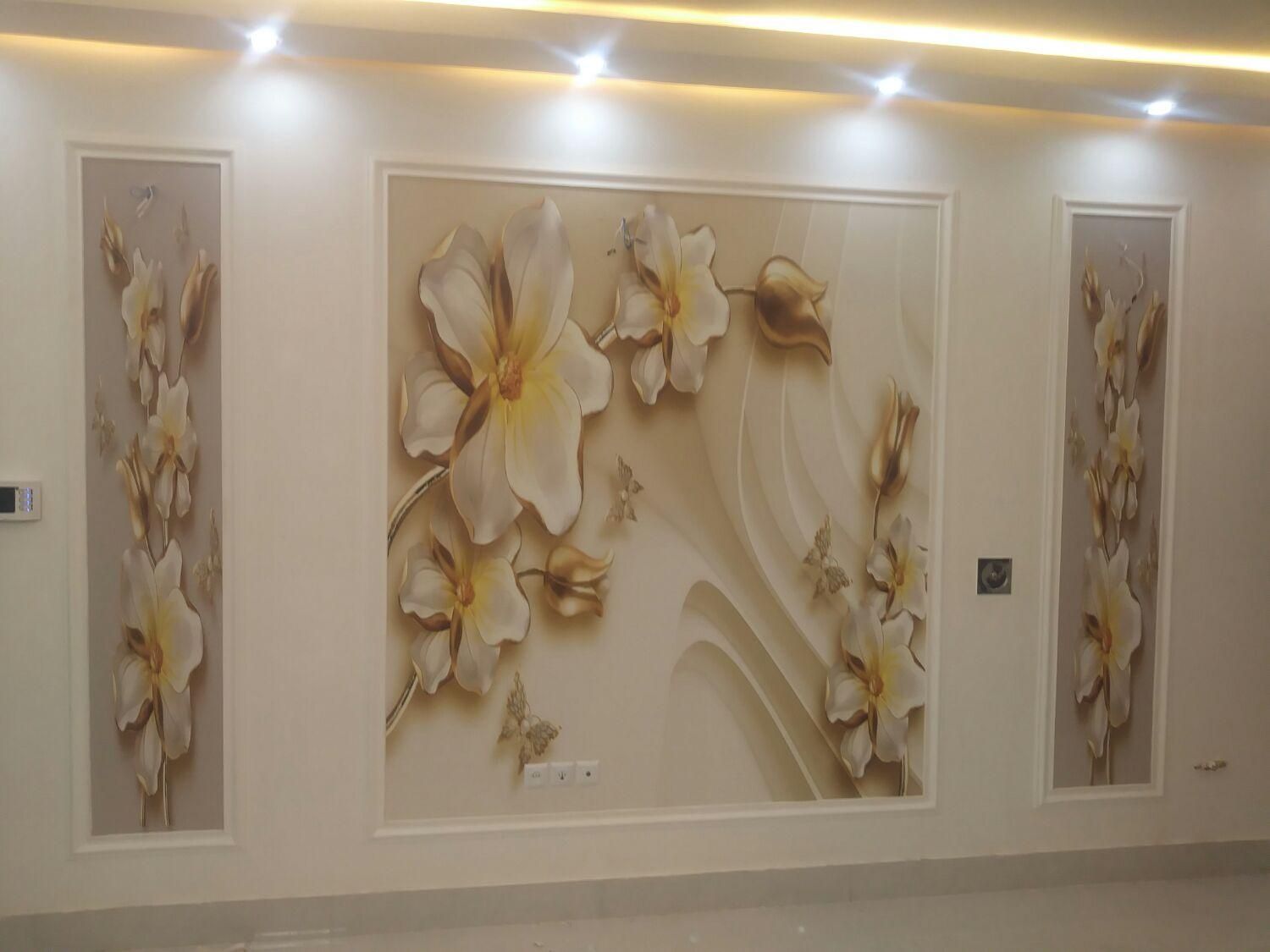 نصب کاغذ دیواری وپوستر|خدمات پیشه و مهارت|نیشابور, شهرک فیروزه|دیوار