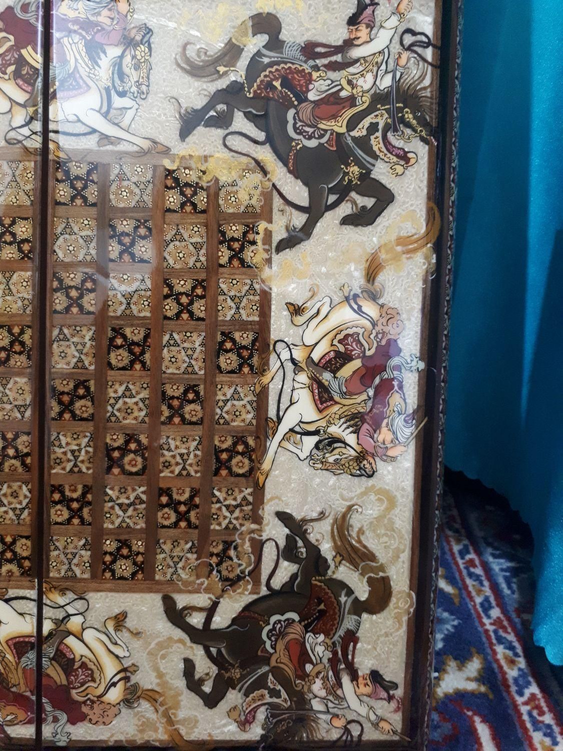تخته ۴۰ صدف وخاتم ومینیاتور چوگان مبلغ ۶میلیون|کلکسیون و سرگرمی|اصفهان, سرچشمه|دیوار