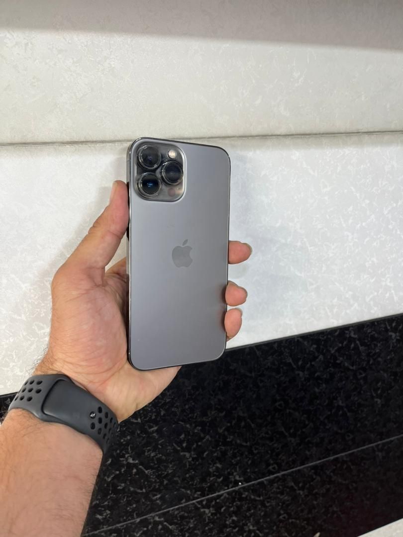 اپل iPhone 13 Pro Max با حافظهٔ ۲۵۶ گیگابایت|موبایل|قم, عمار یاسر|دیوار