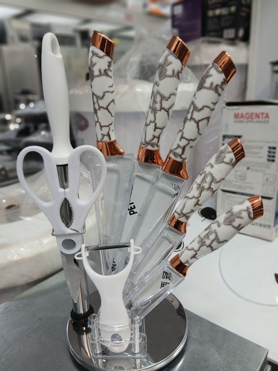 چاقو ست اشپز خانه فول دسته یک بازار ارسال فوری|ظروف پختوپز|تبریز, |دیوار