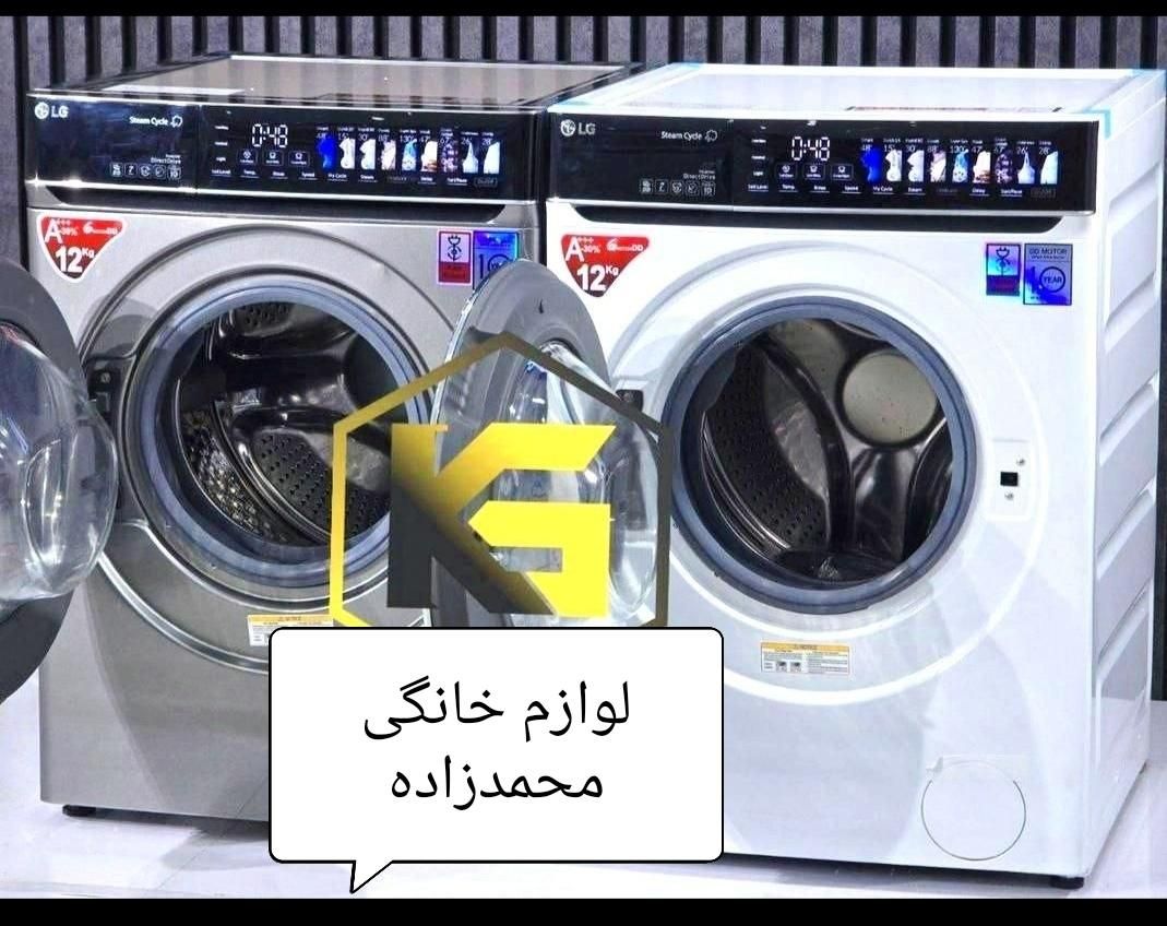 لباسشویی الجی 12 ، 10.5 کیلو MeNu GPhic گرانچ EAeg|ماشین لباسشویی و خشک‌کن لباس|کرمانشاه, |دیوار