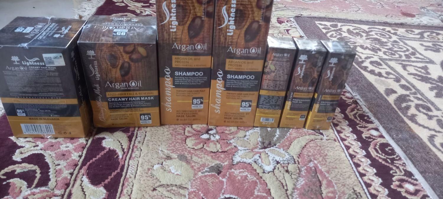 لوازم ارایشی ماسک و شامپو وروغن برای موهای کراتین|آرایشی، بهداشتی، درمانی|جیرفت, |دیوار