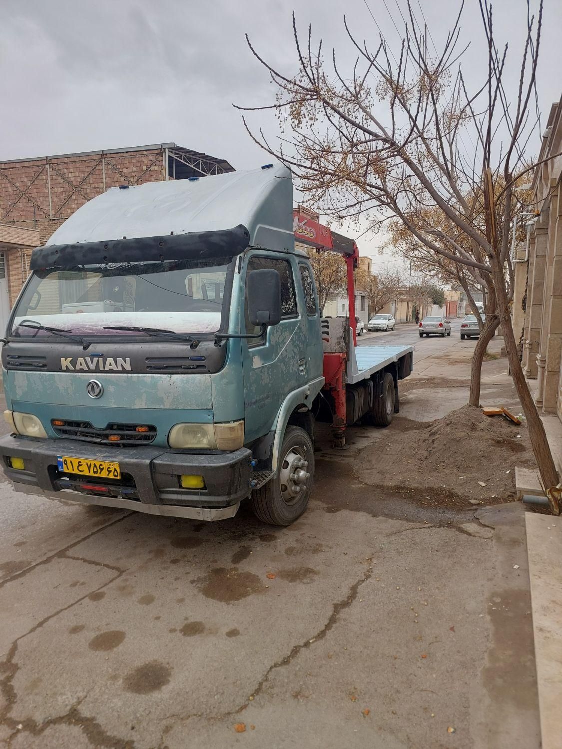 جرثقیل کفی خودرو بر|خدمات حمل و نقل|کرمان, |دیوار