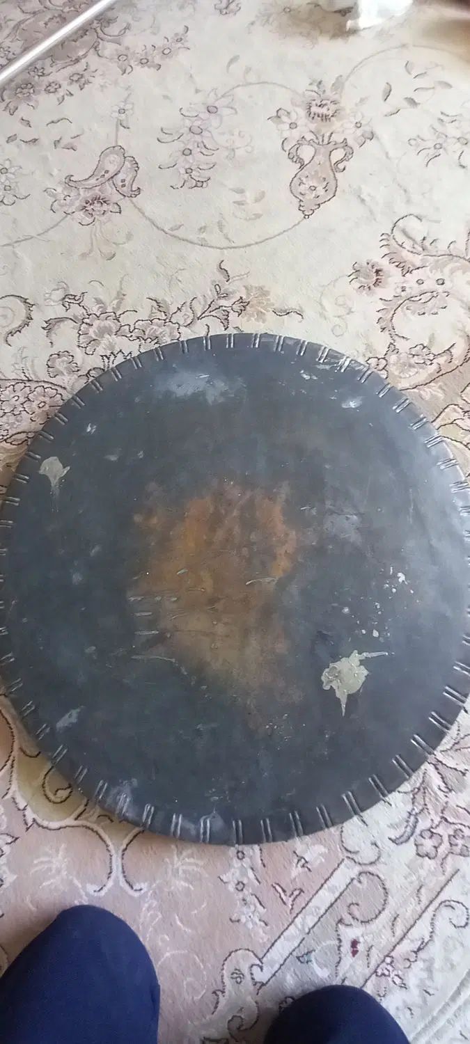 یک عددسینی مسی خیلی قدیمی ویک عدیگچه مسی|کلکسیون و سرگرمی|نیشابور, مدرس|دیوار