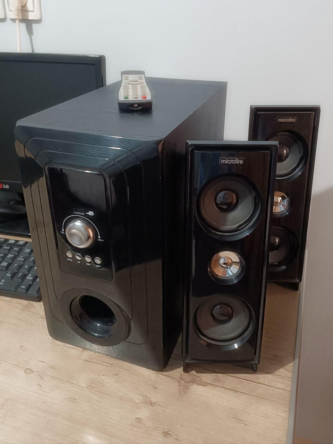 اسپیکر میکروفایر مدل 2020BT|سیستم صوتی خانگی|اصفهان, سودان|دیوار