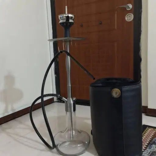 قلیان سیلیکونی اصل شیشه بی رنگ نیویورک|کلکسیون و سرگرمی|تهران, طیب|دیوار