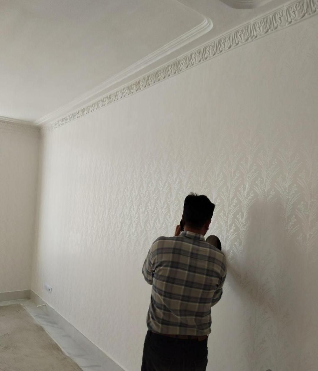 طراحی نقاشی طرح کاغذدیواری آنتیک|خدمات پیشه و مهارت|مرند, |دیوار