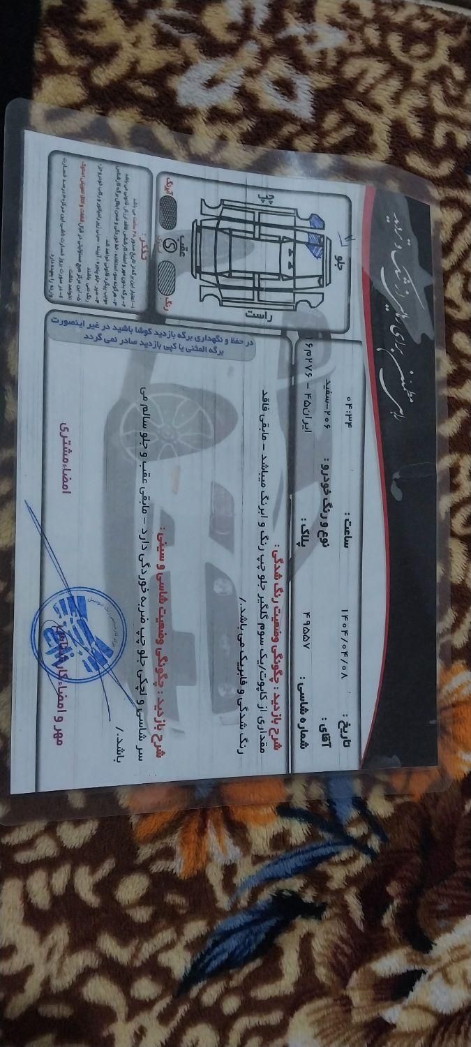 206تیپ2مدل1400 TU3|خودرو سواری و وانت|کرمان, |دیوار