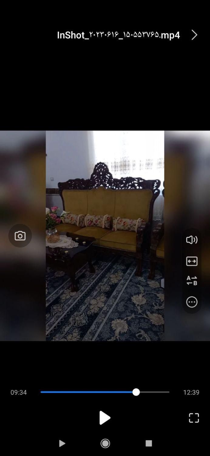 مبل با چوب گردو|مبلمان خانگی و میز عسلی|اصفهان, فیض|دیوار