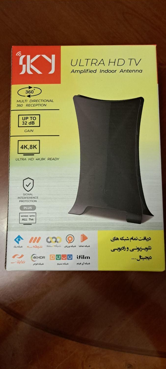 آنتن تلویزیون دیجیتال رومیزی فول HD و 4K اسکای رعد|تلویزیون و پروژکتور|تهران, قیطریه|دیوار