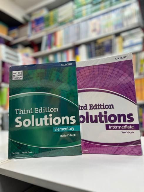 کتاب Solution سولوشن المنتری اینترمدیت کانکت یک دو|کتاب و مجله آموزشی|مشهد, سراب|دیوار
