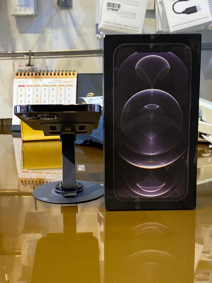 گوشی ایفون iPhone 12 pro max 128 خاکستری بارحیستری|موبایل|مشهد, آزادشهر|دیوار