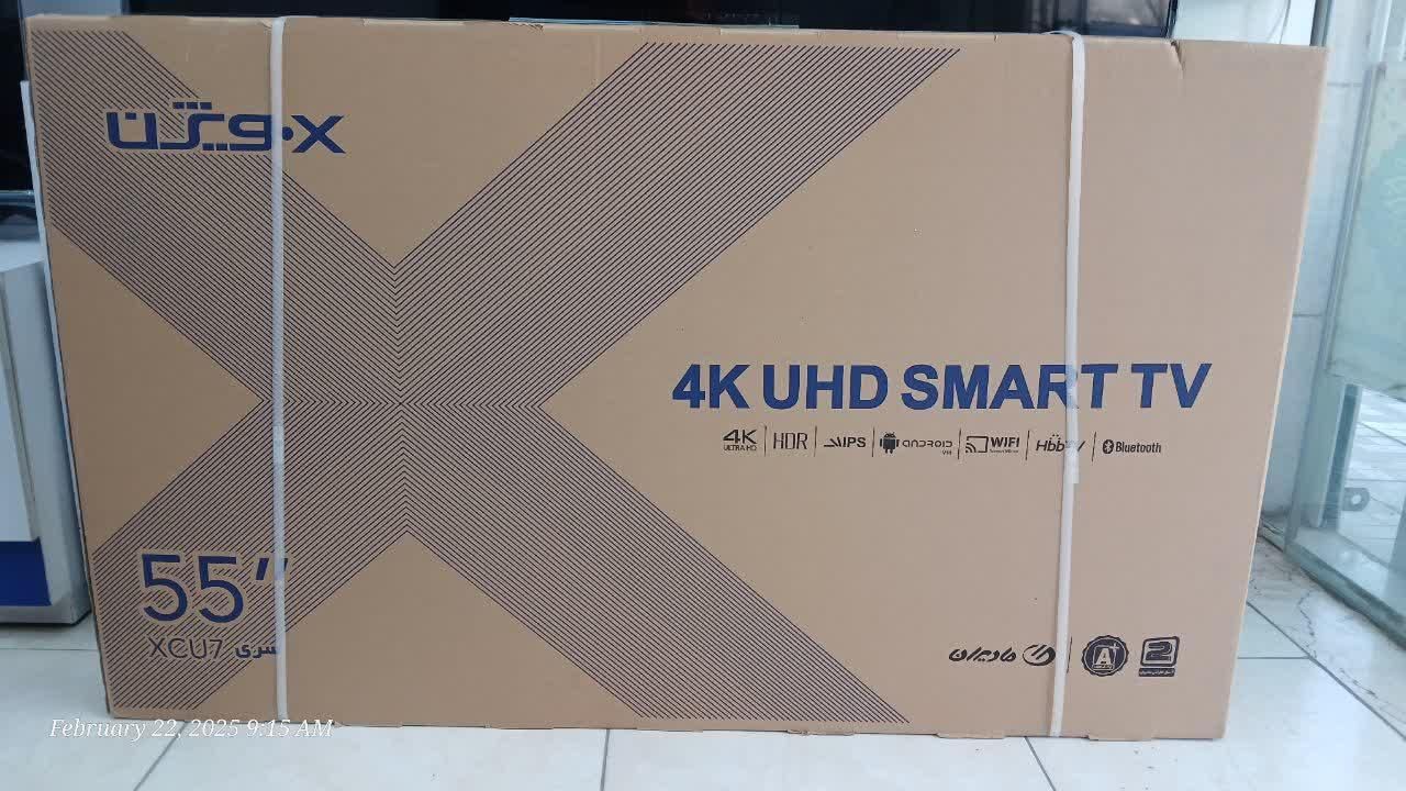 تلویزیون ایکس ویژن ۵۵ اینچ مدل 55XCU775|تلویزیون و پروژکتور|اصفهان, امامزاده اسماعیل|دیوار