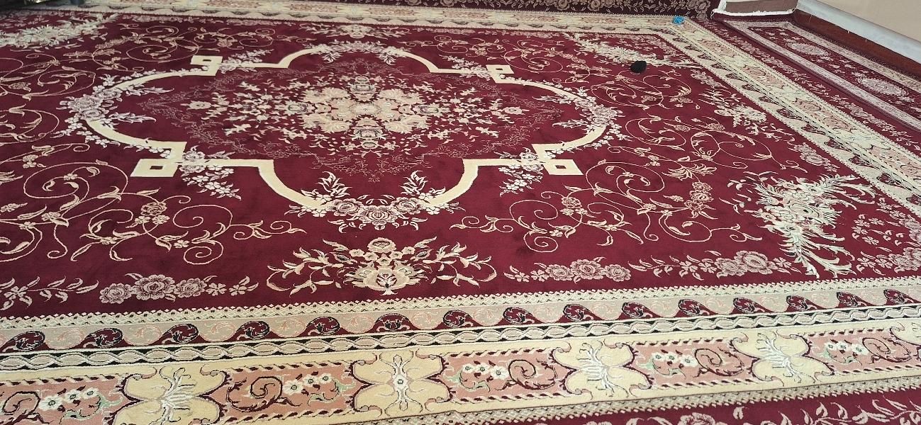 سع عدد قالی ۱۲ متری همراه کناره فروش در هرسین|فرش|هرسین, |دیوار