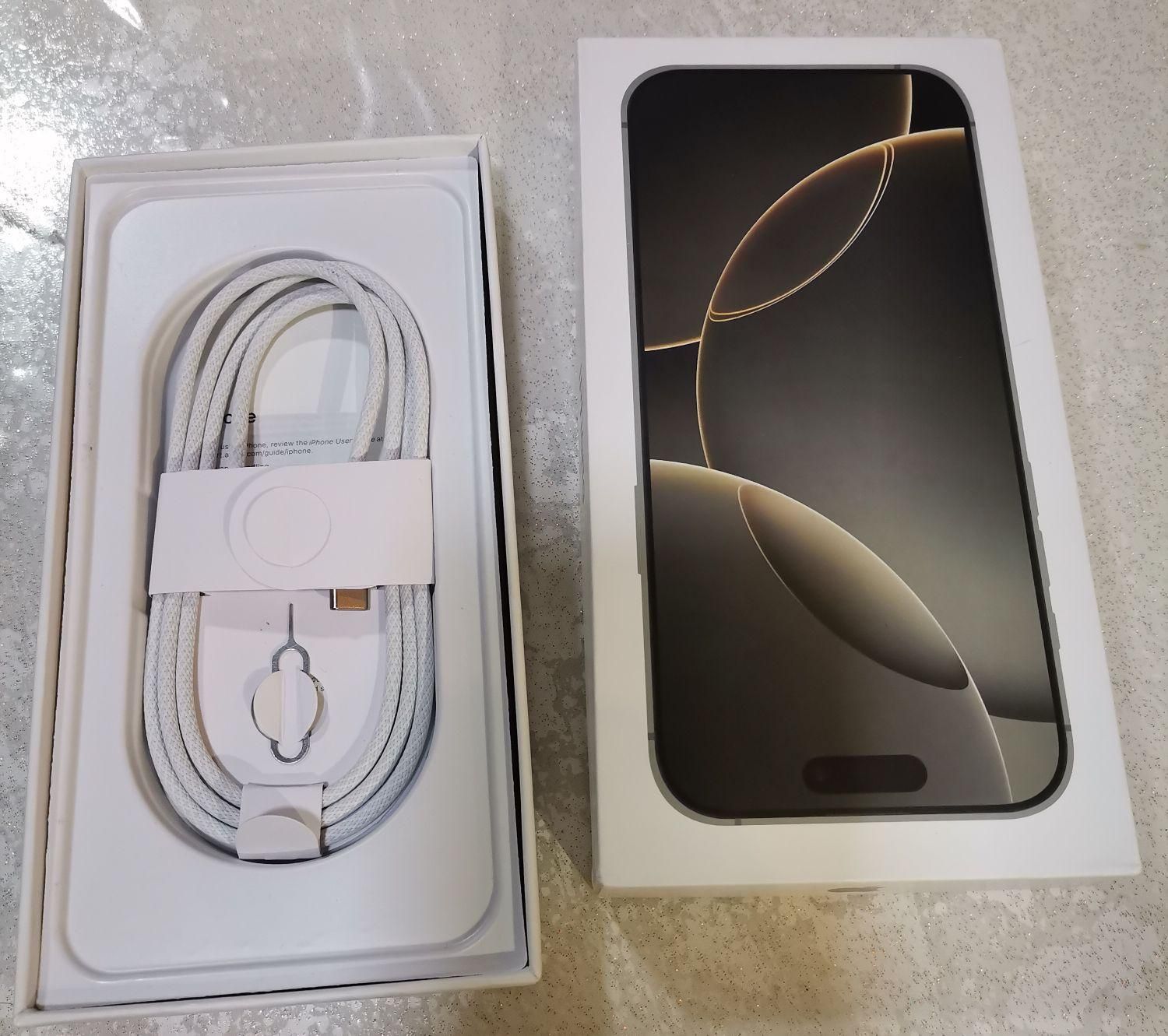 آیفون طرح اصلی16 Pro Max با حافظهٔ ۱ ترابایت|موبایل|کرج, فاز ۲ مهرشهر|دیوار