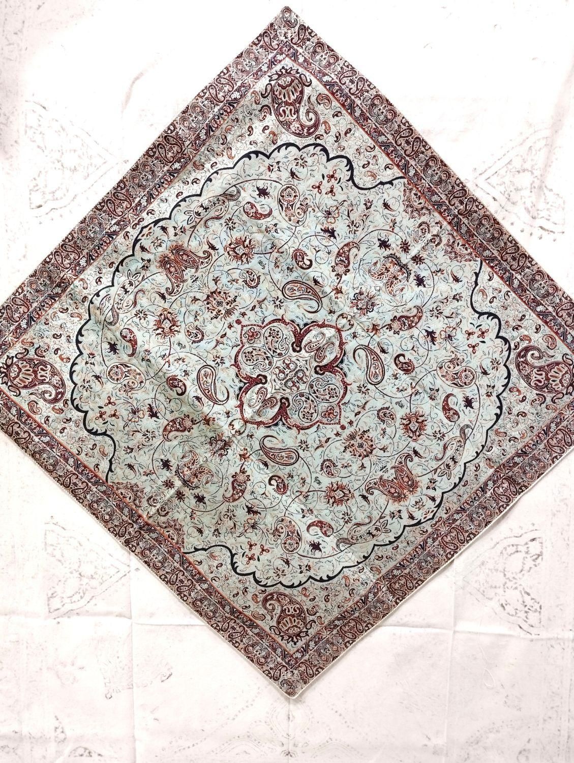ترمه سنتی یزد سایز یک در یک(طرح شاه عباسی)|مبلمان خانگی و میز عسلی|کرمانشاه, |دیوار