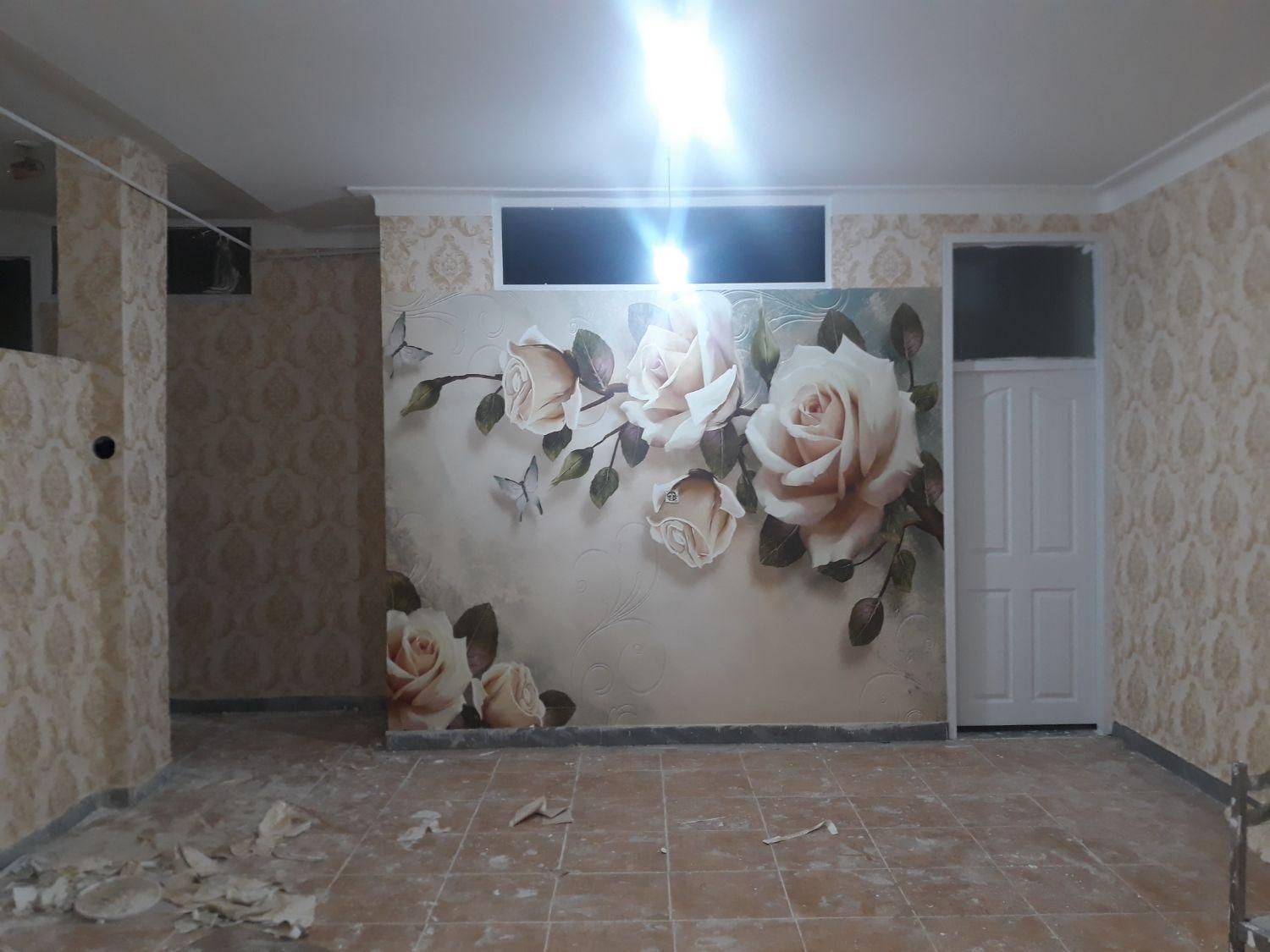 کاغذدیواری|خدمات پیشه و مهارت|میانه, |دیوار